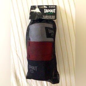 Tapout Fitness Classic Hand Wraps 6-Pack. 2PC per color